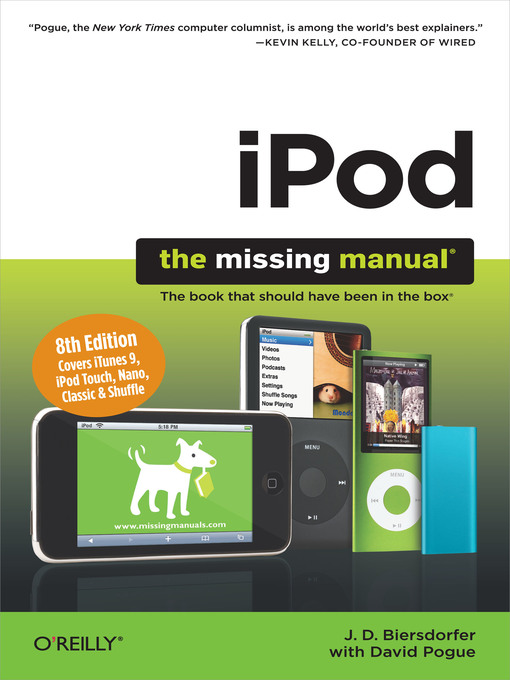 Title details for iPod:  the Missing Manual by J.D. Biersdorfer - Available